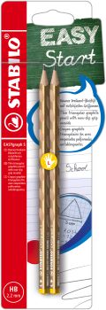 STABILO Bleistift EASYgraph S HB B-56636-5 gold, L 2 Stück