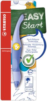 STABILO Tintenroller Easy Original B-58463-3 pastell blau, Linkshänder