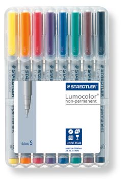 STAEDTLER Lumocolor non-perm. S 311 WP8 8 Farben ass.