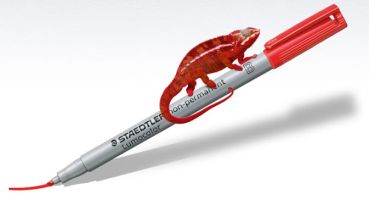 STAEDTLER Lumocolor non-perm. B 312-2 rot