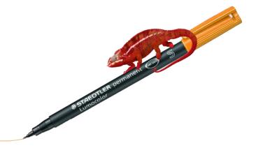 Staedtler lumocolor permanent s 313-4 orange - Staedtler-313-4-4007817308707-04