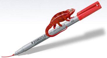 STAEDTLER Lumocolor non-perm. M 315-2 rot