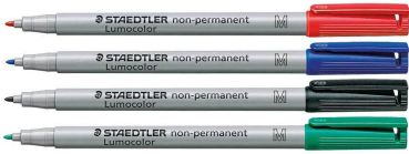 STAEDTLER Lumocolor non-perm. M 315 WP4 4 Farben ass.