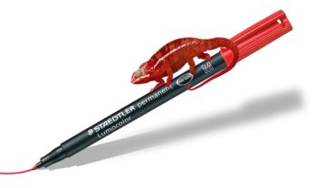 STAEDTLER Lumocolor permanent M 317-2 rot