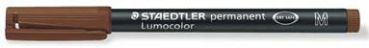 STAEDTLER Lumocolor permanent M 317-7 braun