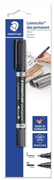 STAEDTLER Lumocolor Permanent 0.6/1mm 348-9BKD schwarz