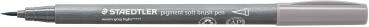 STAEDTLER Fasermaler mit Pinselspitze 372-840 warmgreylight, Softspitze