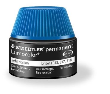 STAEDTLER Lumocolor permanent 15ml 48717-3 blau