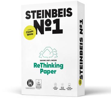 STEINBEIS No. 1 Kopierpapier A4 88334293 80g, recycling 500 Blatt