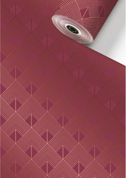 STEWO Geschenkpapier Oreste 2521553924 bordeaux 0.3x100m