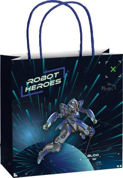 STEWO Geschenktasche Robot 2543517799 blau dunkel 20x8x20cm