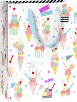 STEWO Geschenktasche Gelato 2544520360 weiss 23x13x30cm