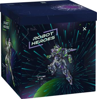 STEWO Geschenkbox Robot 2551517798 bla 23x23x24cm