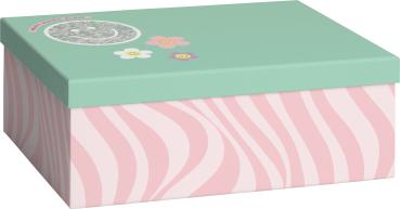 STEWO Geschenkbox Nea 2551517825 rosa 24x33x12cm