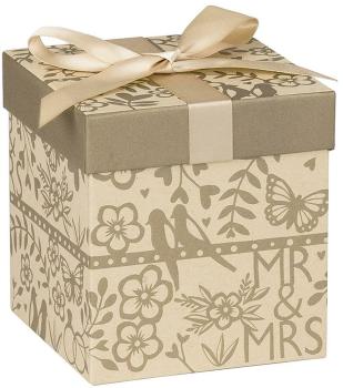 STEWO Geschenkbox Anouk 2551533996 gold 11x11x12cm