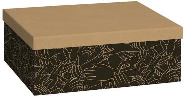 STEWO Geschenkbox Taio 2551534250 beige 24x33x12cm