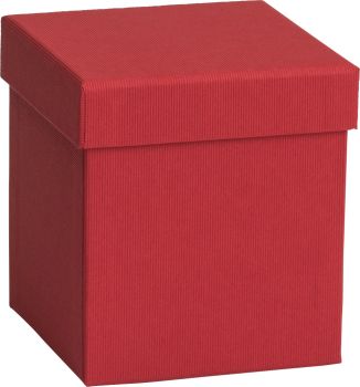 STEWO Geschenkbox One Colour 2551784290 rot dunkel 11x11x12cm