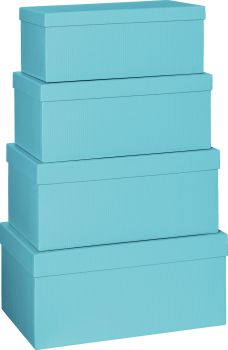 STEWO Geschenkbox One Colour 2552783441 blau 4 Stück