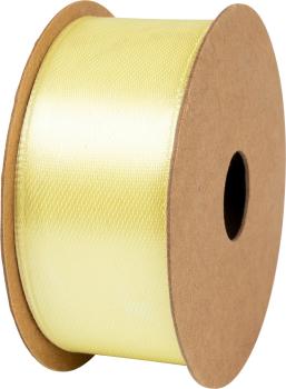 STEWO Geschenkband Satin 25mm 2583410610 gelb