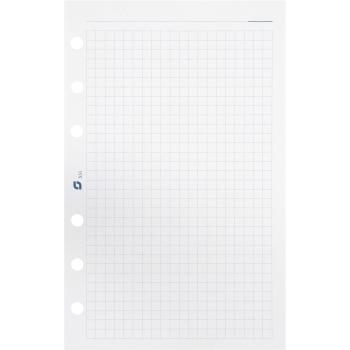 SUCCES Agenda Senior Notizpapier 84500500U kariert weiss 9.5x15cm