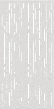 SUONO Trennwand XL 120x240x1.2cm 1211.X12.0402 CURTAIN, LINES, weiss 2 Stk.