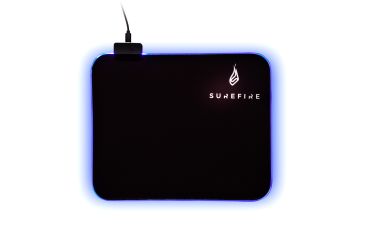 SUREFIRE Gaming Mouse Pad 48812 Silent Flight RGB-320