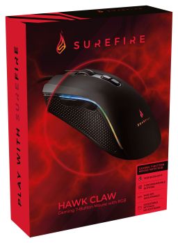 SUREFIRE Button Mouse with RGB 48815 Hawk Claw Gaming 7