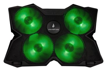 SUREFIRE Laptop Cooling Pad 48818 Bora Gaming Green