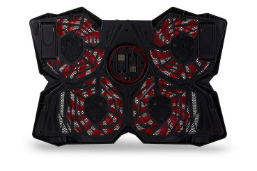 SUREFIRE Laptop Cooling Pad 48819 Bora Gaming Red