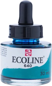 TALENS Deckfarbe Ecoline 30ml 11256401 bluish green