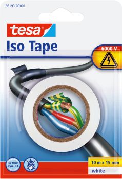 TESA Isolierband Iso Tape 15mmx10m 561930000 weiss