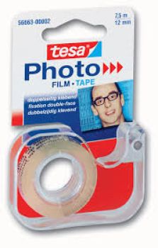 TESA Foto-Film doppelseitig 566610000 Ersatzrolle 12mmx7,5m