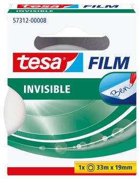 TESA Tesafilm 33mx19mm 57312-00008 invisible 1 Rolle