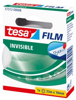 TESA Tesafilm 33mx19mm 57312-00008 invisible 1 Rolle