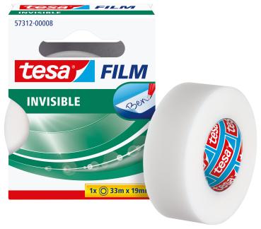 TESA Tesafilm 33mx19mm 57312-00008 invisible 1 Rolle