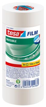 TESA Tepe Invisible 19mmx33m 573330000 6 Stück