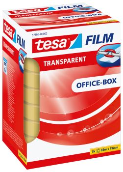 TESA Klebeband transp.Box 66mx19mm 574060000 8 Stk.