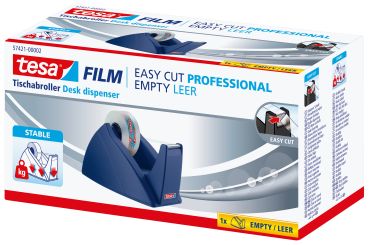 TESA Tischabroller EasyCut 33mx19mm 574210000 royalblau