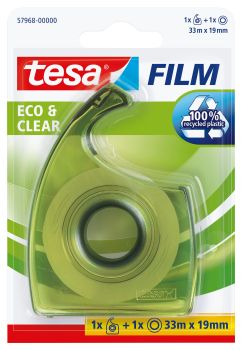 TESA Handabroller EasyCut Blister 579680000 grün, inkl. 1 Rolle 19mmx33m