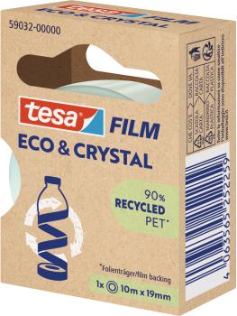 TESA Tesafilm eco&crystal 10mx19mm 59032-00000 Klebeband 1 Stück