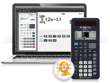 TEXAS INSTRUMENTS Schulrechner 30X Plus MP PWB Kombipaket für Lehrer