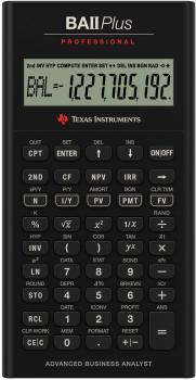 TEXAS INSTRUMENTS Schulrechner TI-BAII+ plus d/f/i