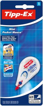 TIPP-EX Mini Pocket Mouse 812.8704 Blister, Korrekturr. 5mmx6m