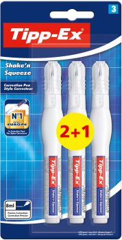 TIPP-EX Shake n Squeeze 8129061 2+1