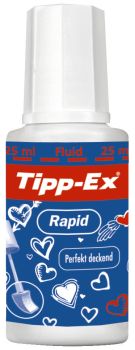 TIPP-EX Korrekturfluid Rapid 20ml 885.9932 schnelltrocknend weiss