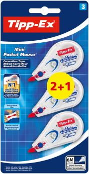 TIPP-EX Mini Pocket Mouse 8983742 2+1