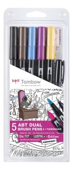 TOMBOW ABT Set Totaberlustig.de Ltd. ABT-5P-MH Editon, 5xABT + 1xFudenosuke