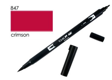 TOMBOW Dual Brush Pen ABT 847 purpurrot