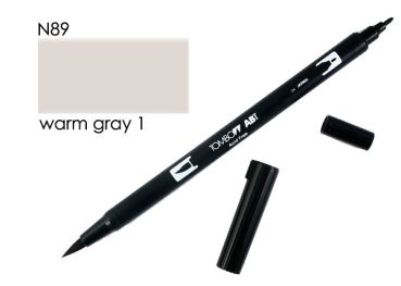 TOMBOW Dual Brush Pen ABT N89 warm grey 1