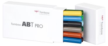 TOMBOW Dual Brush Pen ABT PRO ABTP-12P-4 Landscape Colours 12 Stück